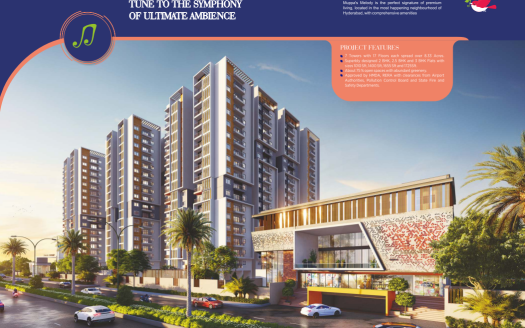 Muppa Melody – 2, 2.5 and 3 BHK Apartments In Hyderabad