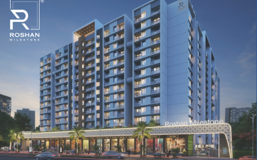 Roshan Milestone Wing H – 2 BHK Apartment in Pune