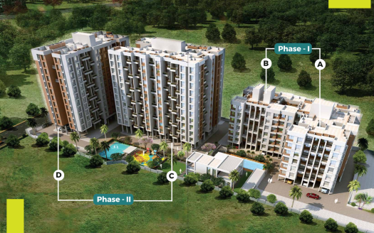 Tranquility Annexe A and B Wing Phase 1 – 2 and 2.5 BHK Apartments in Pune