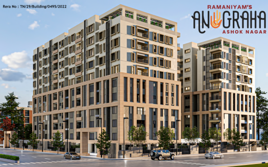 Ramaniyam Anugraha Phase 2 – 1, 2 and 3 BHK Apartments in Chennai
