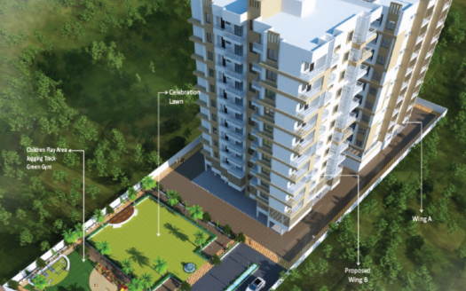Aakar Heights Wing B – 2 BHK Apartment in Nagpur
