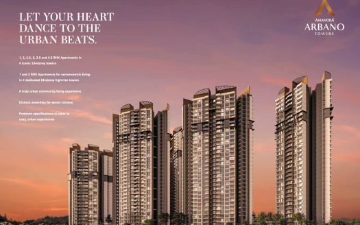 Amanora Arbano Towers 71 And 72 – 1, 2 and 3 BHK Apartments in Pune