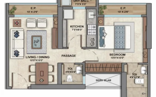 Ashar Codename GoldenMile – 1 and 2 BHK Apartments in Thane