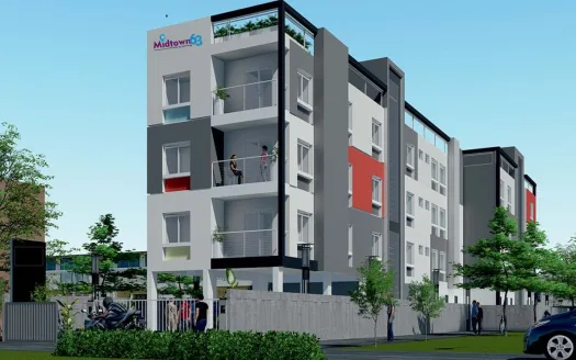 Aztek Medtown 63 – 3 BHK Apartment in  Kolkata