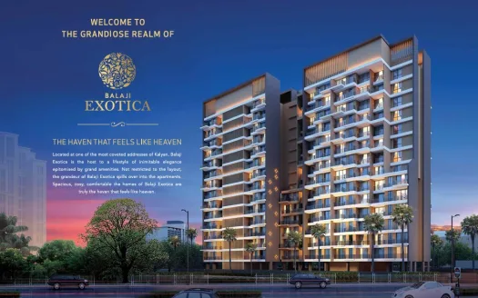 Balaji Exotica Phase II – 1 and 2 BHK Apartments in Thane