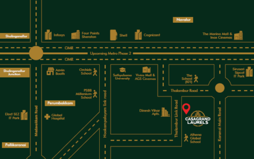 CasaGrand Laurels – 4 BHK Apartment in Chennai