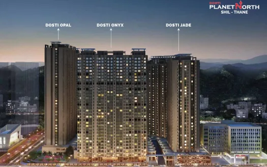 Dosti Planet North Phase 3 – 1 and 2 BHK Apartments in Thane