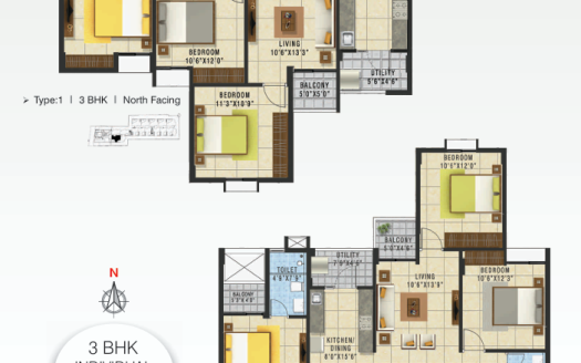 GR Shrushti – 1, 2 and 3 BHK Apartments In Bengaluru