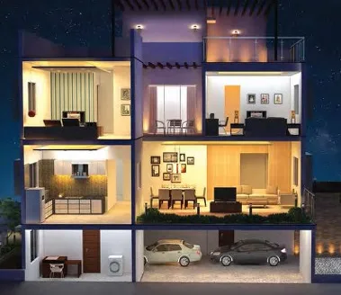 Geras Verbena High Rise – 4 BHK Apartment in Pune