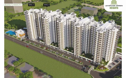 Leverage Green Heights – 2, 2.5 and 3 BHK Apartments in Nagpur