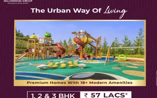 Millennium Urbania – 1 RK, 1, 2 and 3 BHK Apartments in Navi Mumbai