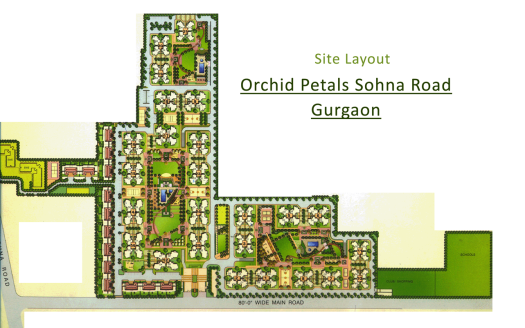 Orchid Petals – 3, 3.5, 4, 4.5 and 5.5 BHK Apartments in Gurgaon