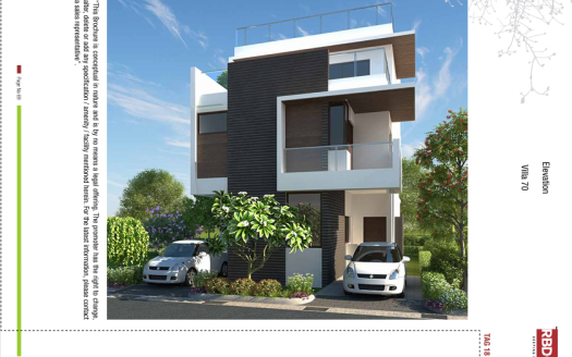 RBD Stillwaters Villa – 3, 3.5 and 4 BHK Villas in Bengaluru