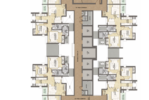 Raymond Ten X Habitat Raymond Realty Tower F – 2 BHK Apartment in Thane