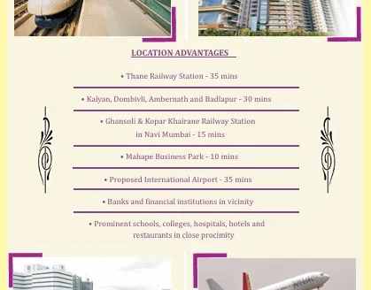 RDP Shanti Luxuria –  1, 1.5 and 2 BHK Apartments in Thane