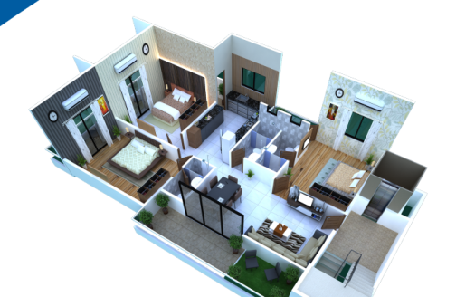 Shubh Swapn Arcade – 3 BHK Apartment In Nagpur
