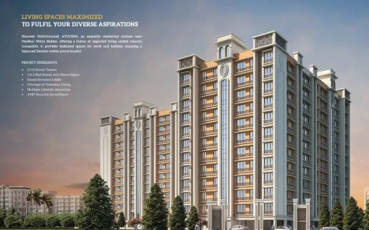 Divyadrishti Siddhivinayak Atulyam – 1 and 2 BHK Apartments In Navi Mumbai