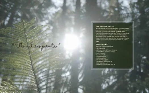 Suncity Vatsal Valley Independent Floors 1 – 2 and 3 BHK Apartments in Gurgaon