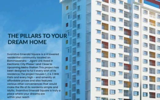 Svamitva Emerald Square – 1, 2 and 3 BHK Apartments in Bengaluru