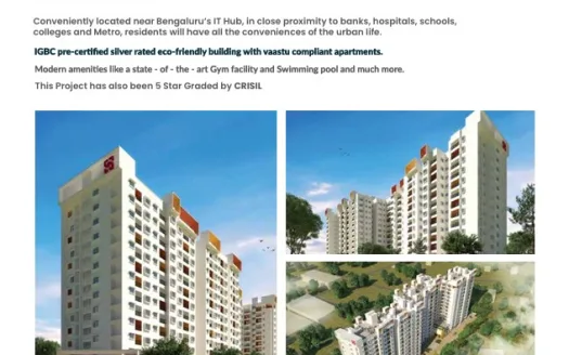 Svamitva Emerald Square – 1, 2 and 3 BHK Apartments in Bengaluru