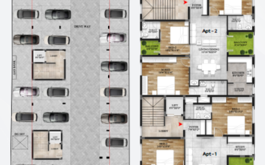 Swathi Aura – 2 and 3 BHK Apartments in Chennai