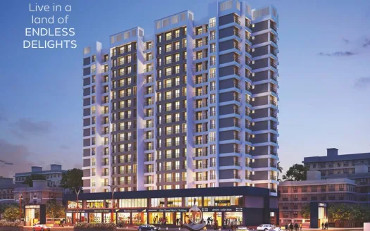 Trident Tower Type D – 1 BHK Apartment in Thane