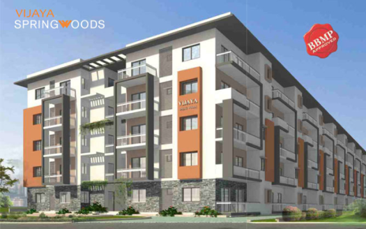 Vijaya SpringWoods – 3 BHK Apartment in Bengaluru