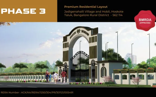 Windsor Township Phase 3 – Residential Plots in Bangalore