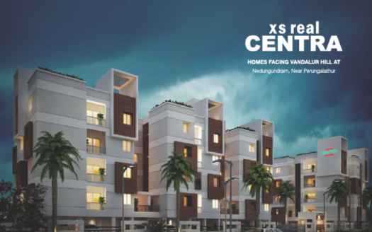 XS Real Centra – 2, 2.5 and 3 BHK Apartments in Chennai