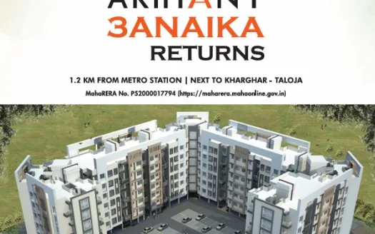 Arihant 3 Anaika – 1 and 2 BHK Apartments In Navi Mumbai