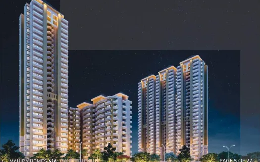 Czar Mahira Homes 63A – 1 and 3 BHK Apartments in Gurgaon