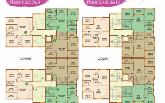 Deeshari Megacity – 2 , 2.5 , 3 , 3.5 and 4 BHK Apartments in Kolkata