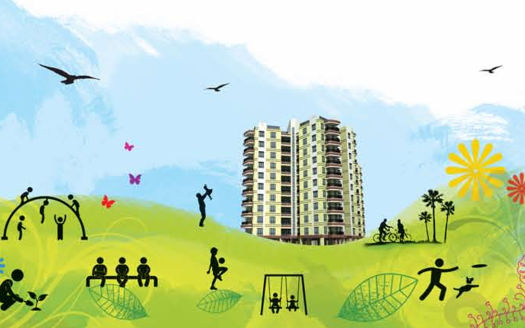 Deeshari Megacity – 2 , 2.5 , 3 , 3.5 and 4 BHK Apartments in Kolkata