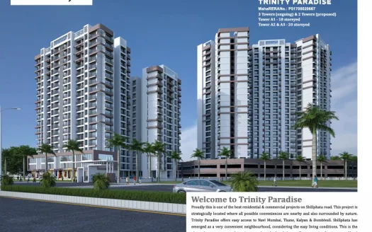 National Trinity Paradise Phase 1 – 1 and 2 BHK Apartments in Navi Mumbai