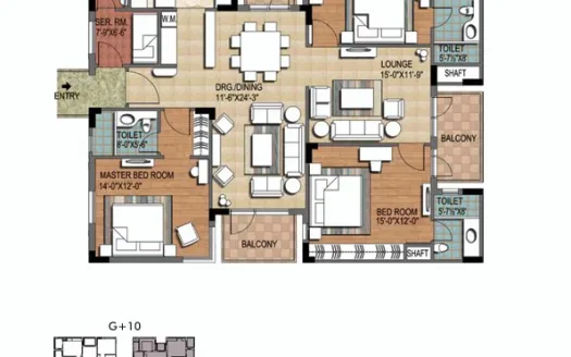 Ninex City – 3, 4, 5 and 5.5 BHK Apartments in Gurgaon