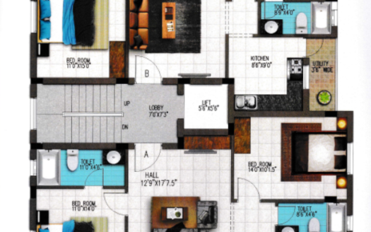 Sai Anugraga Flats – 2 BHK Apartment in Chennai
