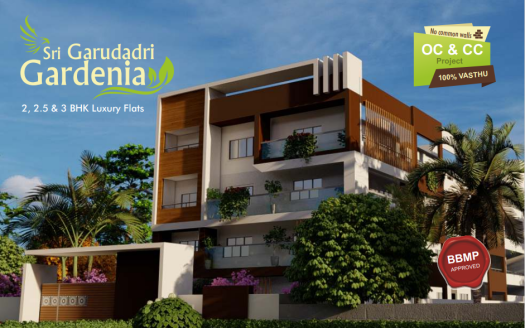 Sri Garudadri Gardenia- 2 and 3 BHK Apartments In Bangalore