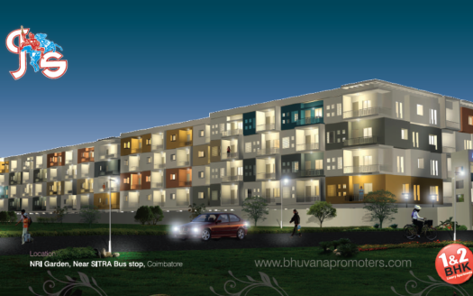 Bhuvana Diamond Hill – 1 and 2 BHK Apartments in Coimbatore