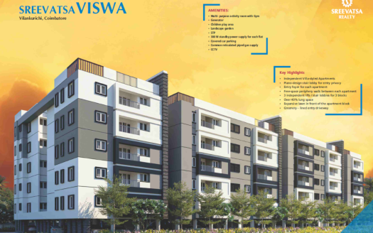 Sreevatsa Viswa – 3 BHK Apartment in Coimbatore