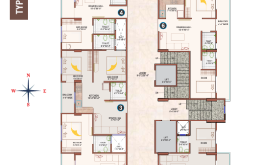 Gyanesh Royal Pine – 2 and 3 BHK Apartments in Udaipur