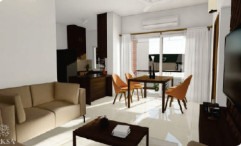 Ziya – 2 BHK Apartment in Coimbatore