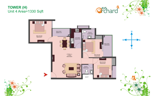 AVP AVS Orchard – 2, 3, 4, 5 BHK Apartments in Noida