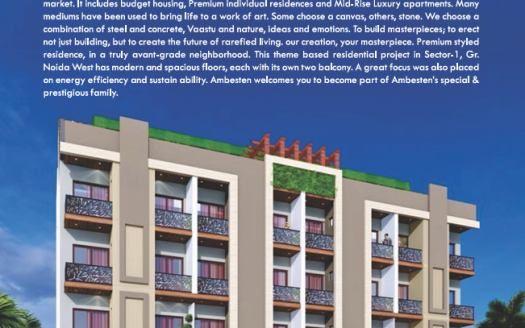 Aambesten Twin Celestial – 2, 3 and 4 BHK Apartments in Noida