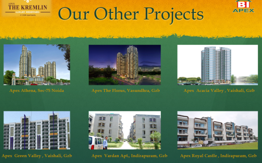 Apex The Kremlin – 2, 2.5, 3 and 4 BHK Apartments in Ghaziabad
