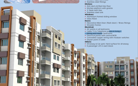 Bloomsbury Convicity Apartments – 1, 2 and 3 BHK Apartments in Kolkata