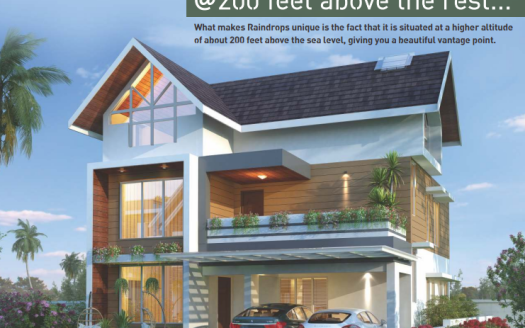 Casadel Raindrops – 4 BHK Villa in Kochi