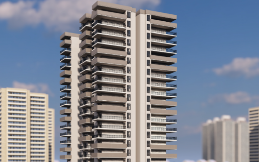 Charms Iconic Tower – 3 BHK Apartment in Ghaziabad