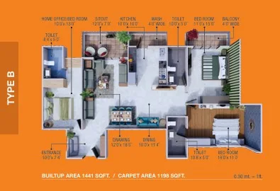 Chetanya Grandeur Heights –  1, 2, and 3 BHK Apartments in Bhopal