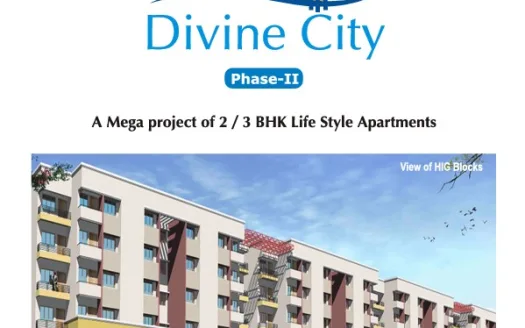Fortune Divine City Phase II – 2 and 3 BHK Apartments In Bhopal