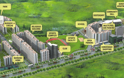 Galaxy North Avenue 1 – 2, 2.5, 3, 3.5 and 4 BHK Apartments in Noida
